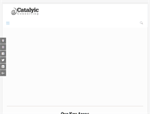 Tablet Screenshot of catalyic.com